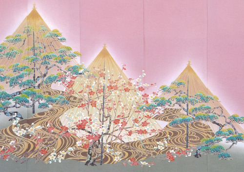 Kaga-Yuzen DyeingKaho Hyakkan
