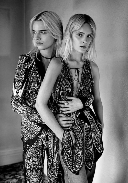 androfeminine:  Maarten Convens and Charlotte Tomaszewska