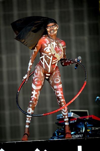 blackdenimjeans:  operattack:  Grace Jones ～ British Summer Time 2015, Hyde Park   Mother