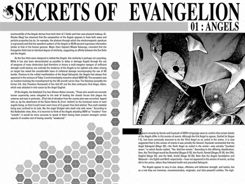 manga-and-stuff: Secrets of Evangelion01: AngelsRecent remarks by Gendo and Fuyutsuki of NERV intrig