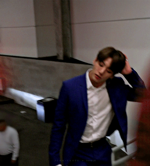 Jungkook In Blue Suit ♡ 