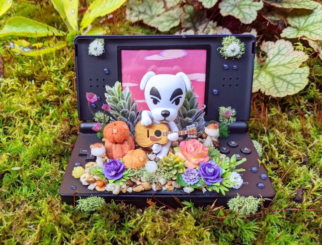 Animal Crossing Nintendo DS Terrariums made by Winnie Sumida
