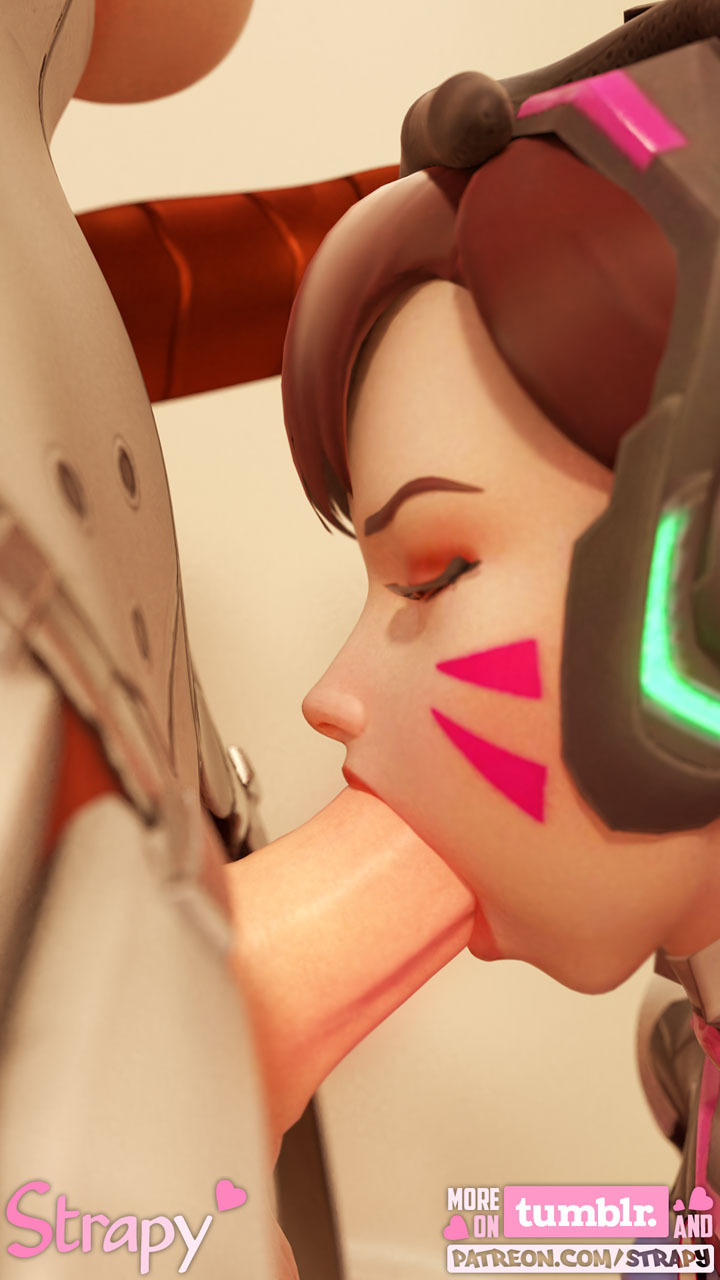 strapy:    D.Va healing session - part 2 The therapy continues, and isn’t over