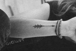 1337tattoos:  ink-pedia: “ An arrow