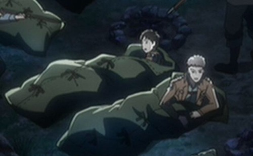 snk-officially-drawn: Jean and Eren in newest SNK OVA