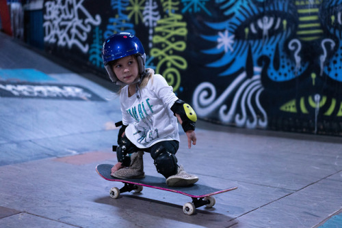 Fearless Faces Of This Weekends Kids Clinic Put On By The Lion-hearted Skater Boys Of @AdaptiveSkatewith