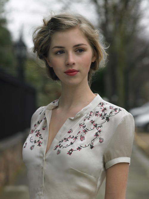 portraitsalone:  Helen Maier. 