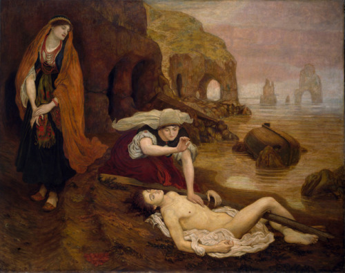 Finding of Don Juan by Haidee, Ford Madox Brown, 1873