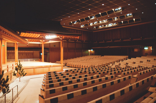 Noh Theatre. Hiroshi Oe.Tokyo, Japan.November 2012.