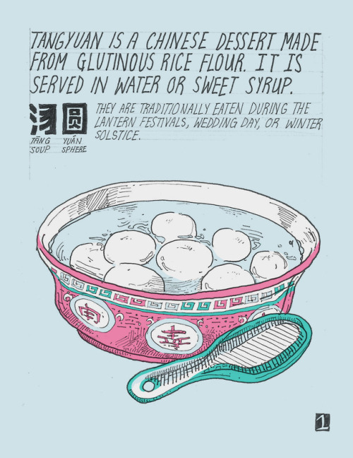 helenlinart-blog:celebrate winter solstice with some tang yuan !