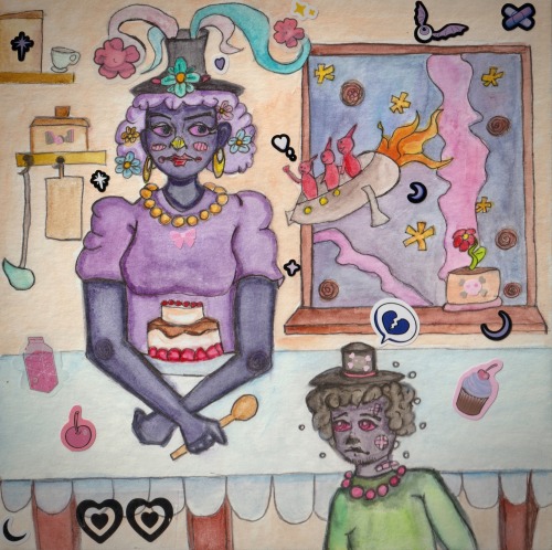 I Really Enjoyed Painting My Mommy Goddess Majoline As A Humanoid :'>