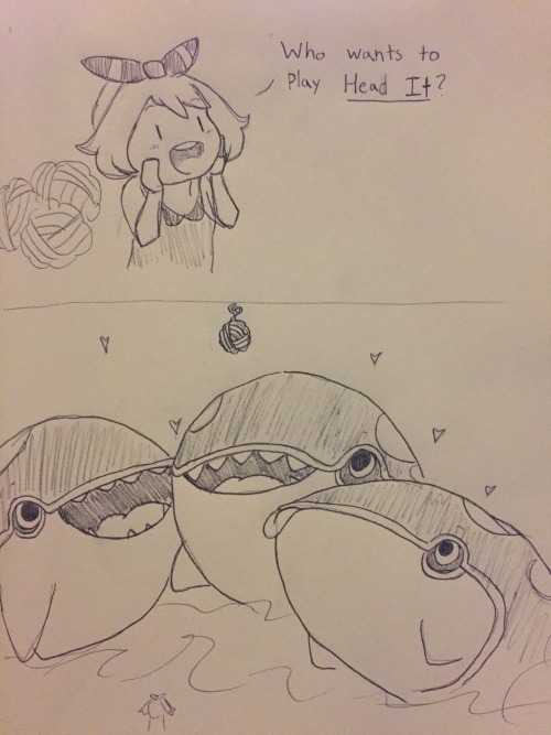 kazoo-goddess:I got three Kyogre from the Wonder Trade and this is what I do with them.(no, I have n