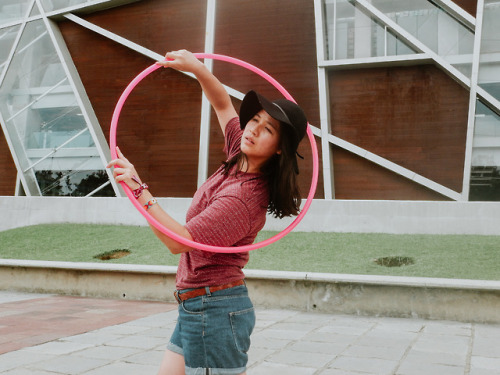 Hula Hoop en GuadalajaraBiblioteca pública del estado de JaliscoHooper: Kuau WowFotos: Enrique Jimén