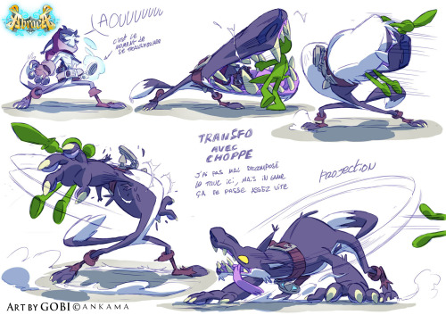 catfishdeluxe: More concepts for Ankama’s “Abraca” videogame.After the “Djin