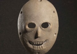 Sixpenceee:  A 9000 Year Old Neolithic Spirit Mask. They Were Discovered In The Judean