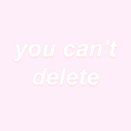 you can’t delete your feelings submitted by thereunificationrpg