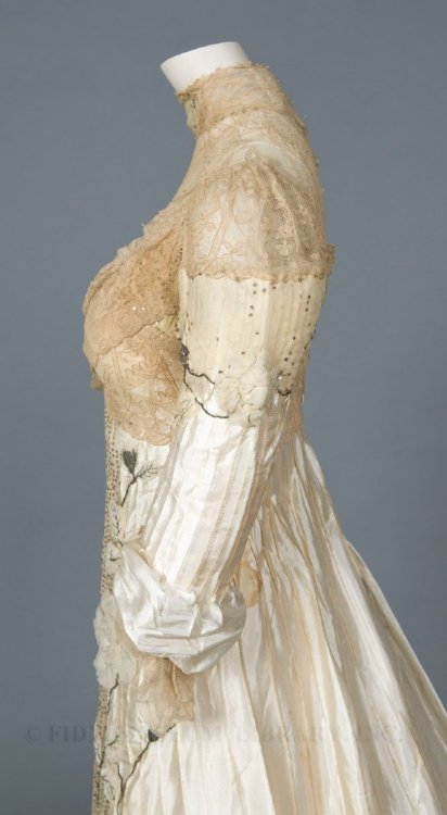 costumeloverz71: Evening Gown c. 1900