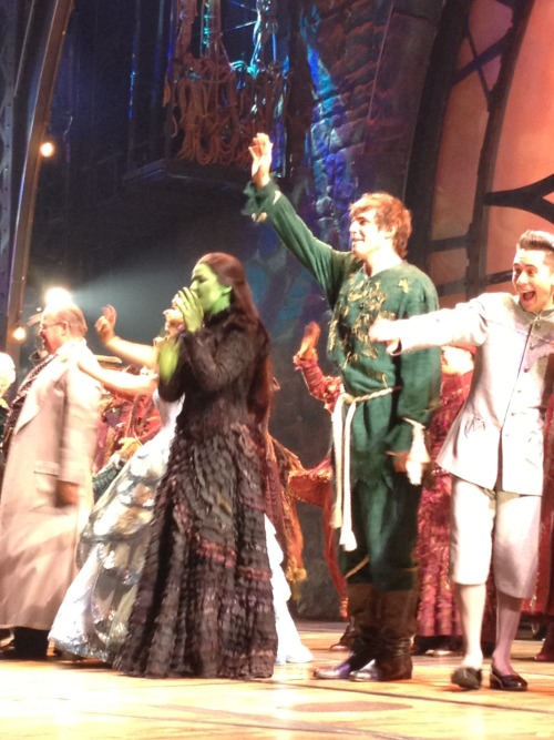 I recently saw Wicked for the second time. I loved it even more the second time around and the cast 