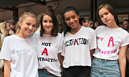 stylemic:  These feminist high schoolers are using ‘The Scarlet Letter’ to protest