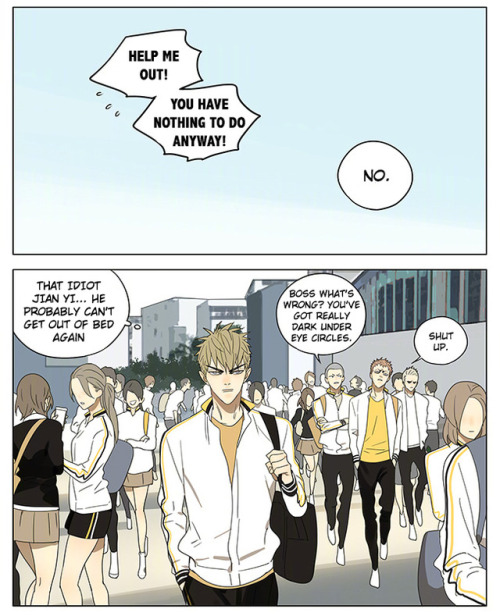 Old Xian update of [19 Days] translated by Yaoi-BLCD. Join us on the yaoi-blcd scanlation team discord chatroom  or 19 days fan chatroom!Previously, 1-54 with art/ /55/ /56/ /57/ /58/ /59/ /60/ /61/ /62/ /63/ /64/ /65/ /66/ /67/ /68, 69/ /70/ /71/ /72/