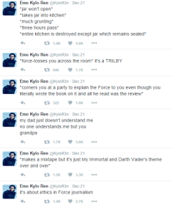 lily-peet:  Emo Kylo Ren is the greatest