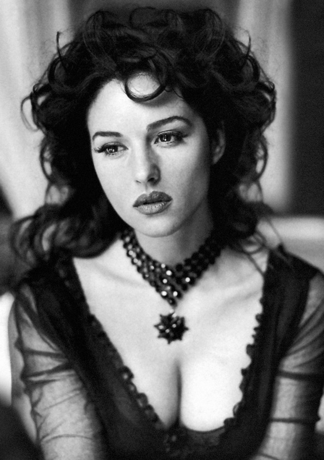 Actress Monica Bellucci by Giovanni Gastel