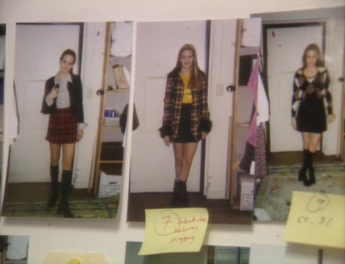 fashion-and-film:  Inside Alicia Silverstone’s wardrobe for Clueless. Her character Cher Horowitz ha