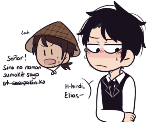 hesitant-vampire: in which Ibarra was kinda scared to confessalso bi! Ibarra because why not