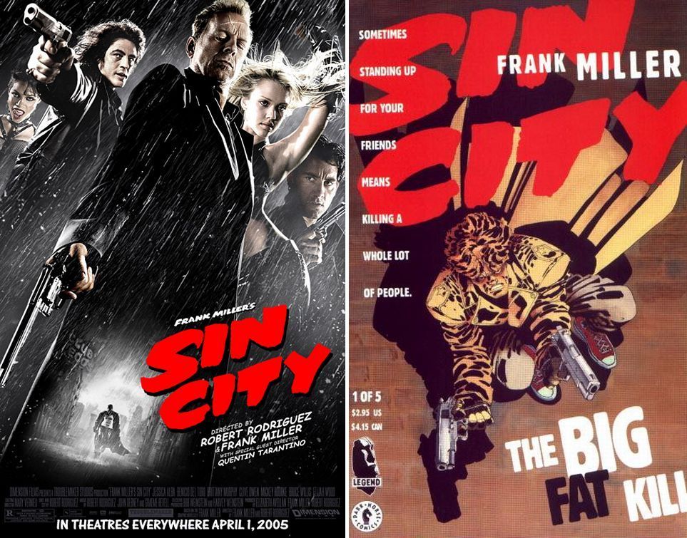 brianmichaelbendis:  Movies and the comic books that inspired them Whiteout, Ghost