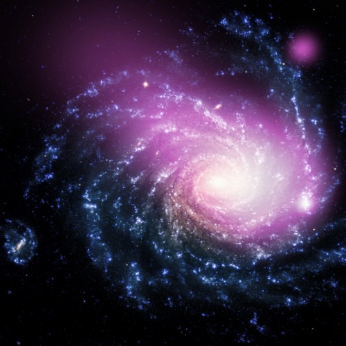 christinetheastrophysicist: Dwarf Galaxy Caught Ramming Into a Large Spiral Galaxy Observations with