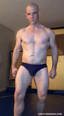krushthewrestler:  Thank you to the anonymous fan who bought these wrestling trunks for me as an early birthday gift! Purchased from my Amazon Wishlist