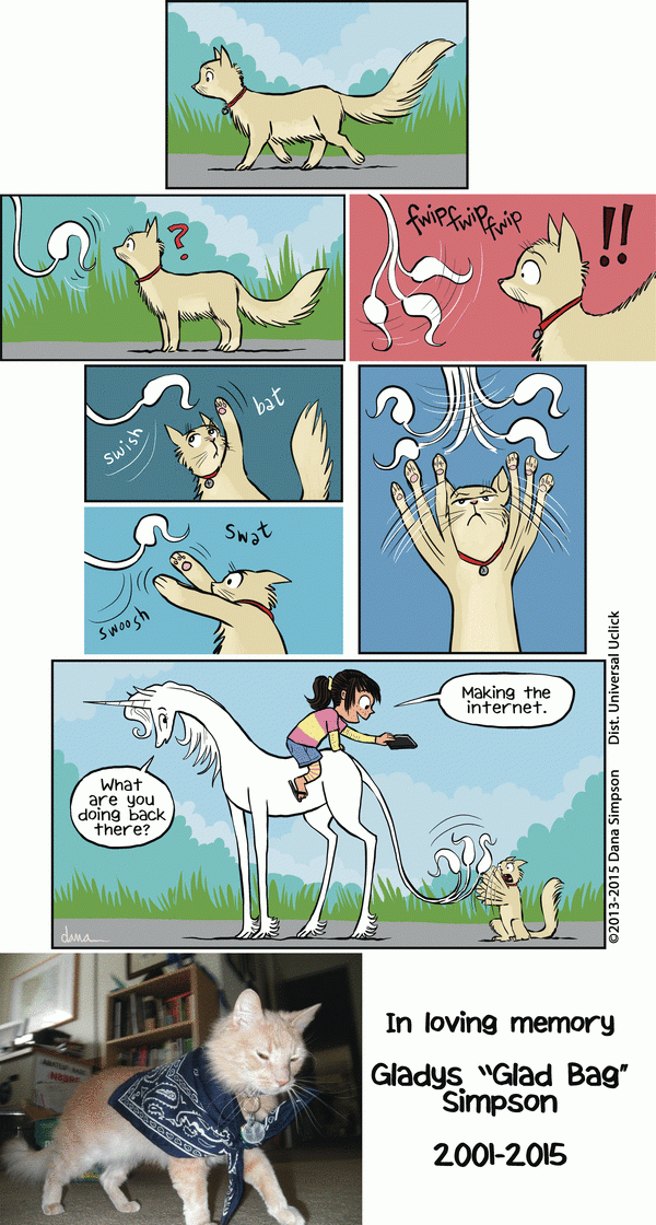 mostlysignssomeportents:  Unicorn on a Roll: more comics in the tradition of Calvin