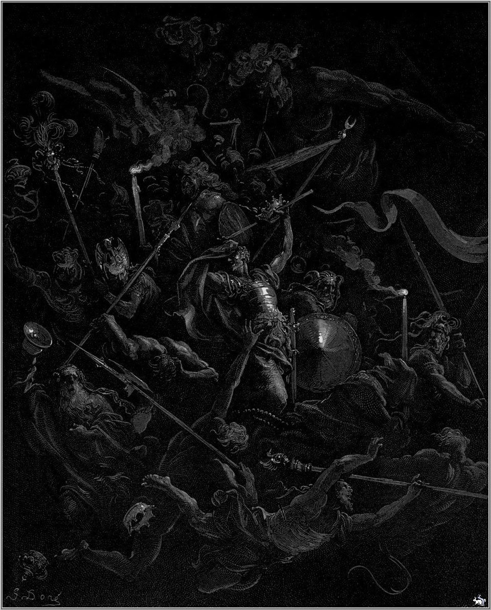 neverstopthevortex:  Gustave Doré - Paradise Lost 