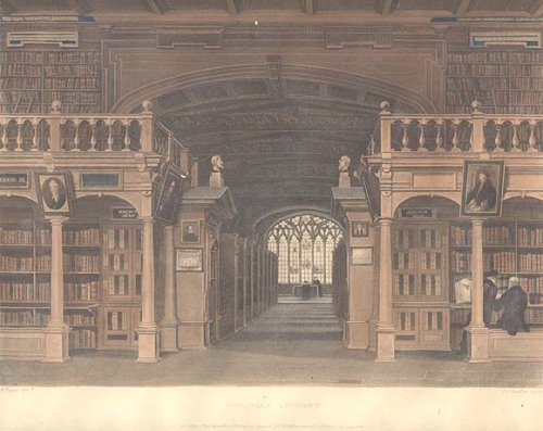 vintagelibraries:Bodleian Library.  Illustration to William Combe’s “A history of t