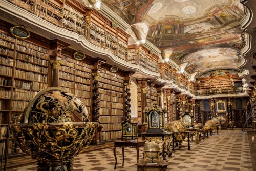 Klementinum Library in Prague, 1727