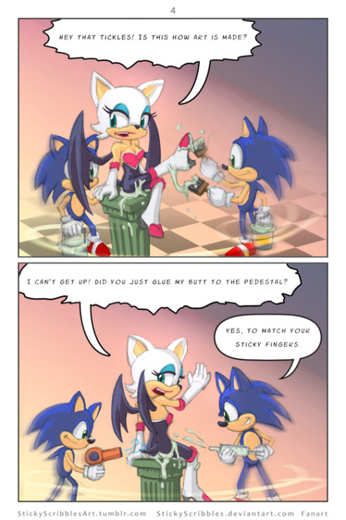 XXX Sonic Rouge Comic4 by StickyScribbles Fanart photo