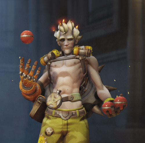 irken-property:Just your daily dose of cute Junkrat expressions that need more appreciation