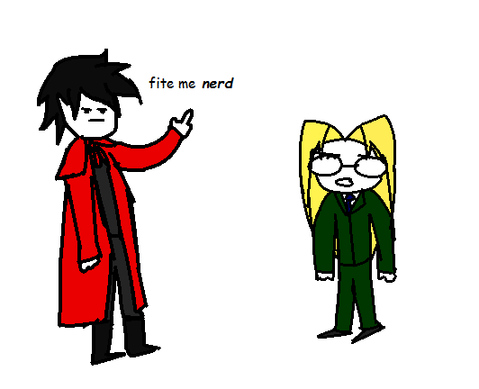 Alucard trolling Integra rudely. by Torrrington on Newgrounds