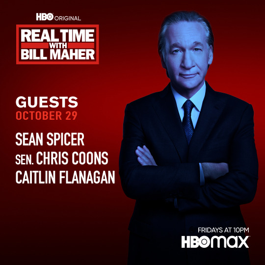 HBO Real Time Guests: Friday Oct. 29, 2021