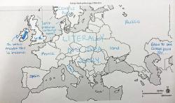 hallelujah-youngandloaded:  danbrownish:  Americans Were Asked To Place European Countries On A Map. Here’s What They Wrote:  one reoccurring theme is that sweden is cold as fuck 