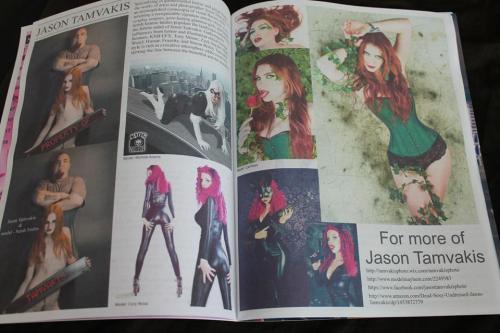 kittyropo:  Guess who?! In Cos and Effect Magazine  Photographer: Jason Tamvakis Models: Sarah 