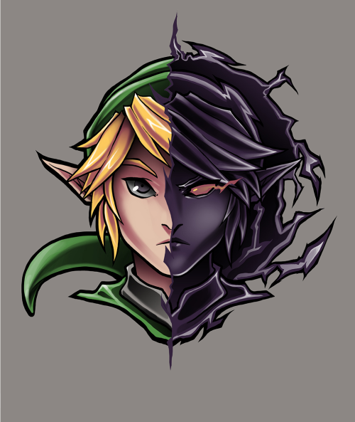 dotcore:  Link and Samus.by Pertheseus. Available on Shark Robot: Link and Samus. 