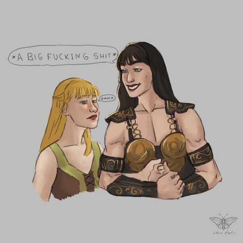 I watched Xena as a child and to be honest, I no longer remember what her personalities and Gabriell