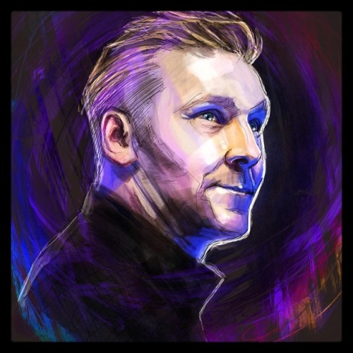 Some #violet in your #instafeed #markosaaresto #poetsofthefall #potf #procreate #ipadproart