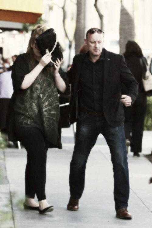 adelenation:  credits to @adelewink February, 2013 - Beverly Hills 