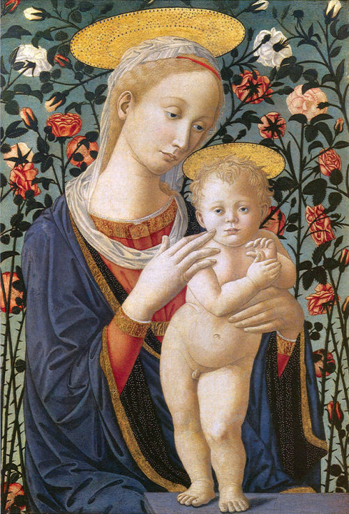 Follower of Fra Filippo Lippi and Francesco Pesellino, Madonna and Child, 1470