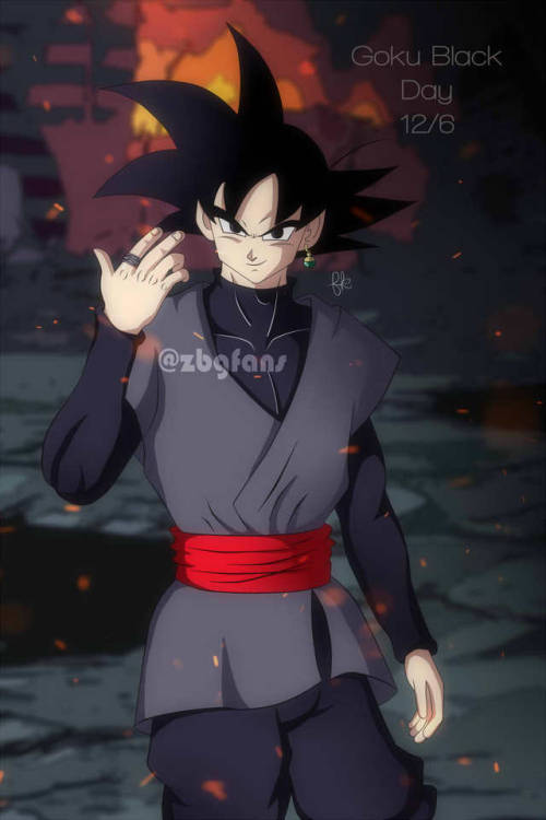 zbg-f: Kinda late drawing for Goku Black Day but… idc  <(￣︶￣)>  ❤I had to draw a portrait of B