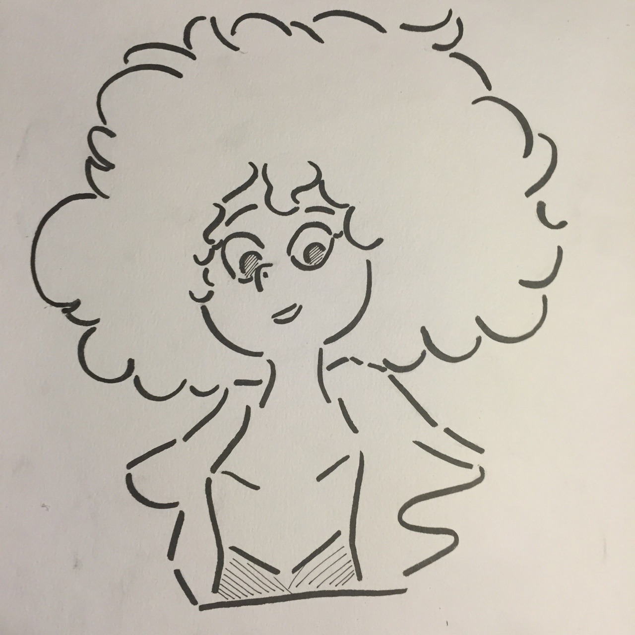 Drawings of Human Garnet and Roob for you!!!(bobius-julius)YES SO CUTE&lt;3&lt;3