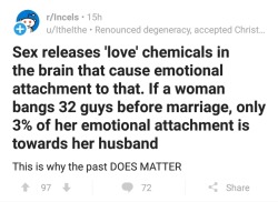 lord-kitschener:  talesfrominceland:  what about the other 4% 🤔  can’t biology OR math  Does this guy not realize that your brain can usually replenish chemicals?  Also most of these “love hormones,” especially oxytocin, are released pretty much