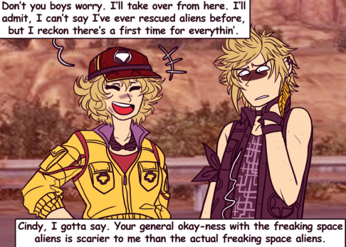 destiny-islanders:  Prompto.(idk why but I will never not love the idea of Sora being aware of his powers in 4th-wall-breaking ways)